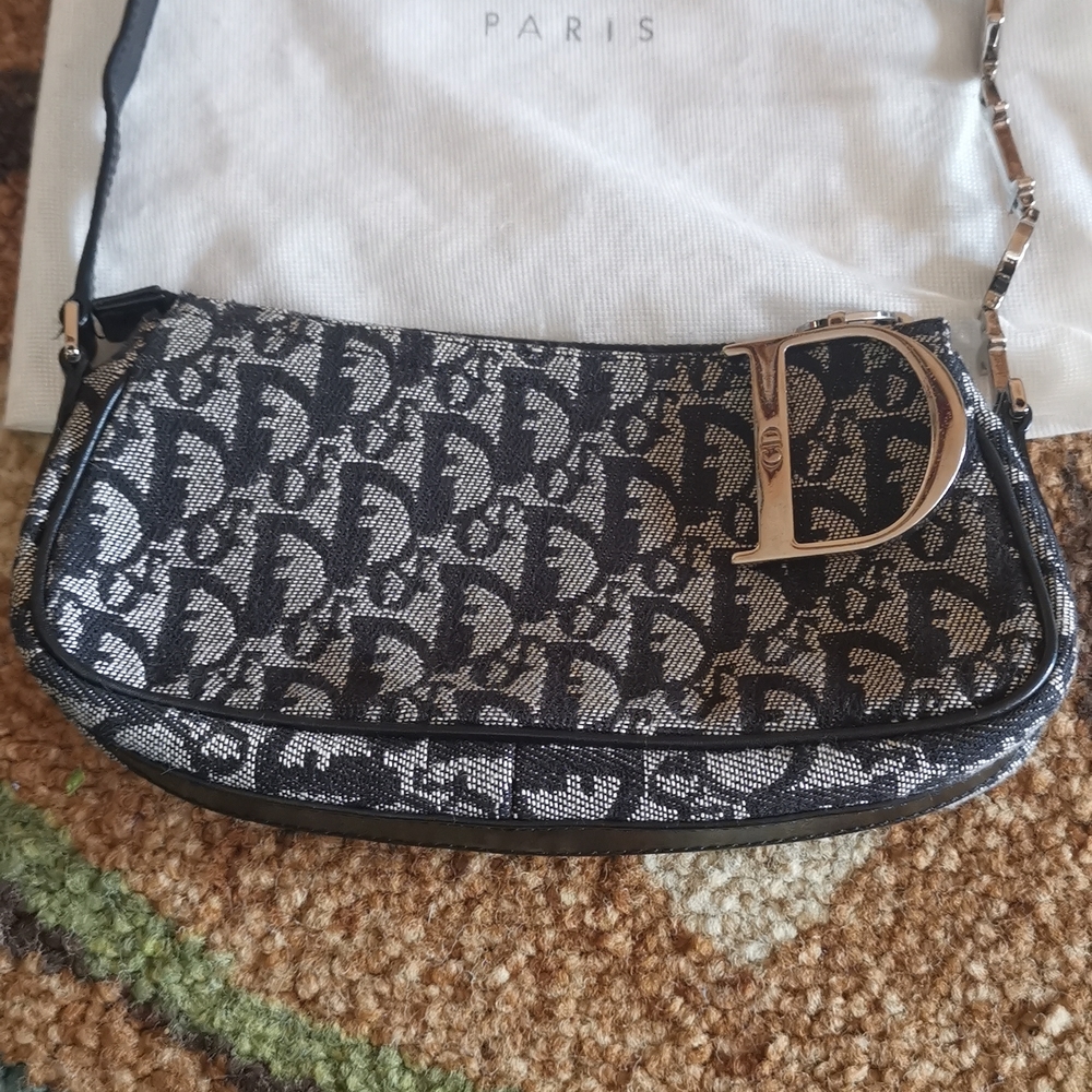 DIOR DIORISSIMO POCHETTE **VINTAGE** - Picture 2 of 16